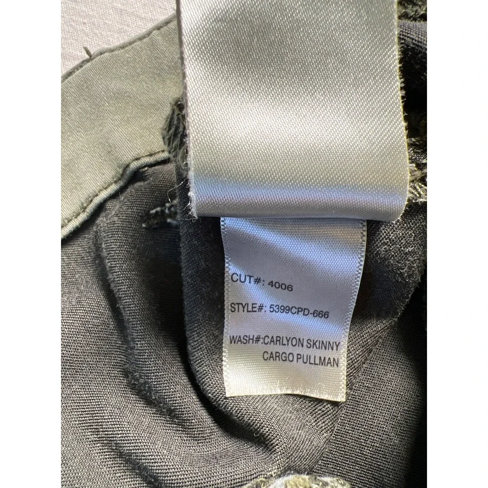 Articles‎ of Society Womens Size 29 Olive Jean Utility Stretch Soft Ankle Skinny